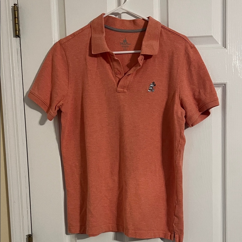 Men’s Disney Orange Polo Shirt